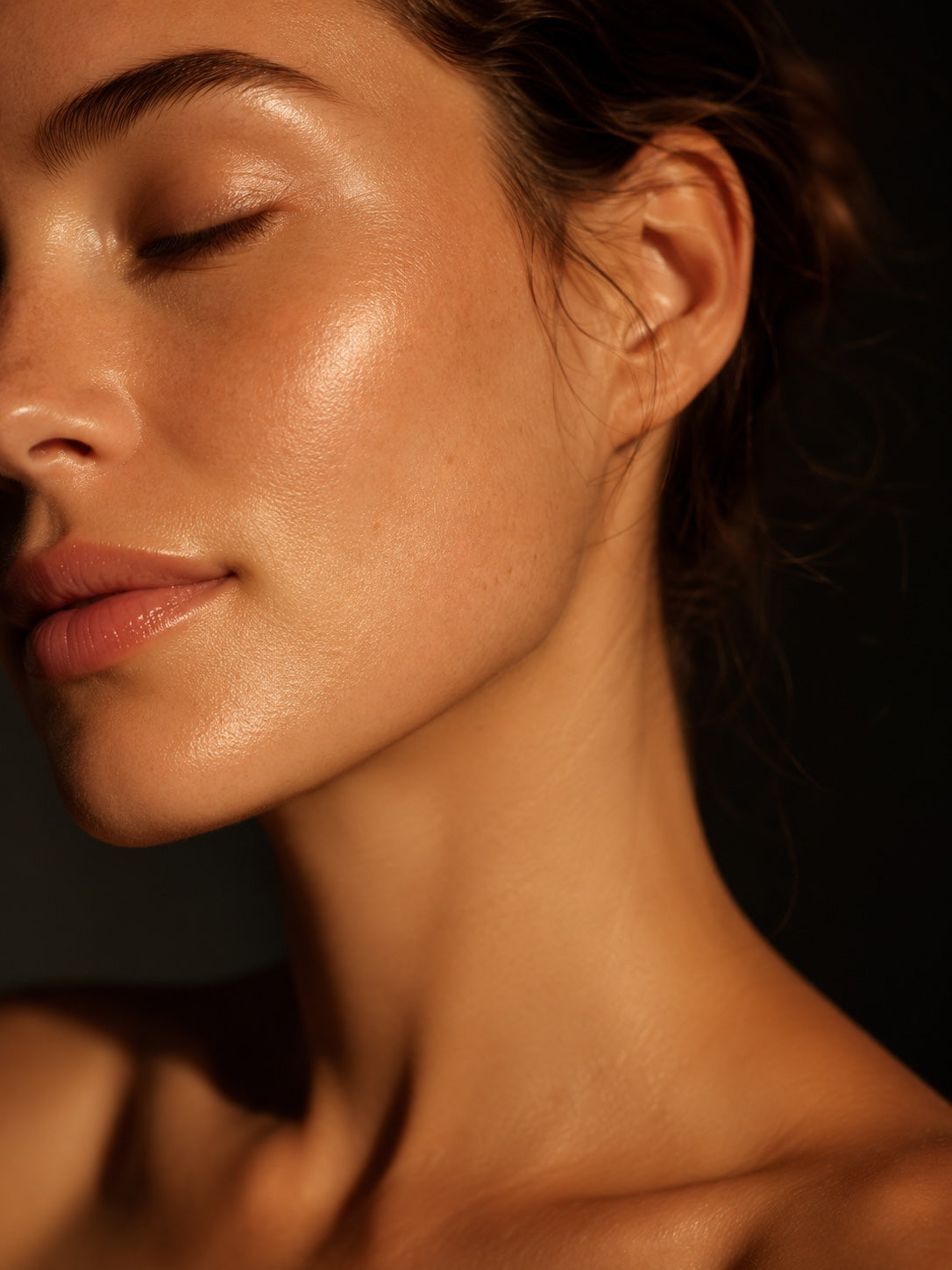Calm at-home glow / results-over-weeks visual